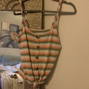 Colorful Striped Tank